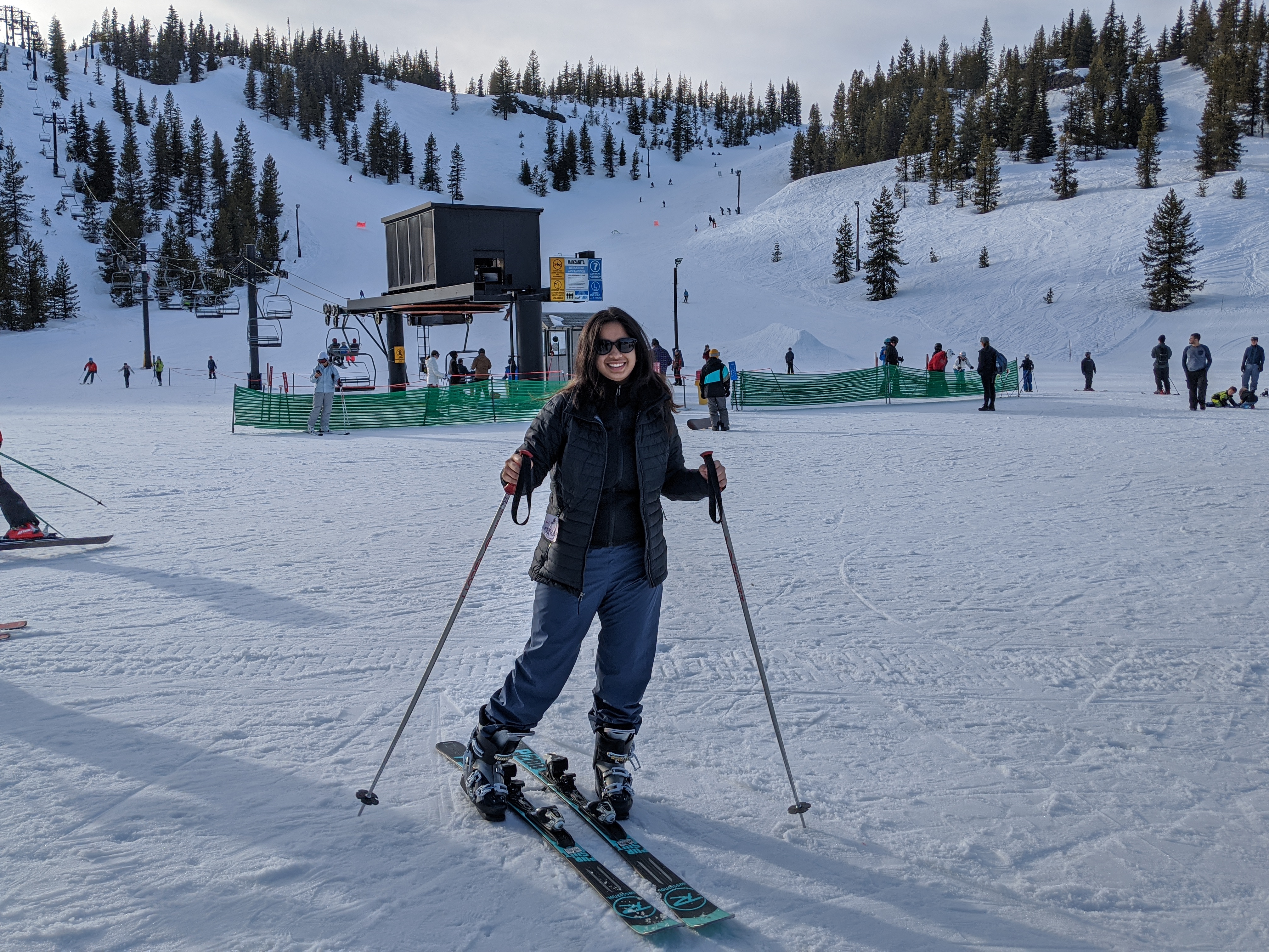Skiing